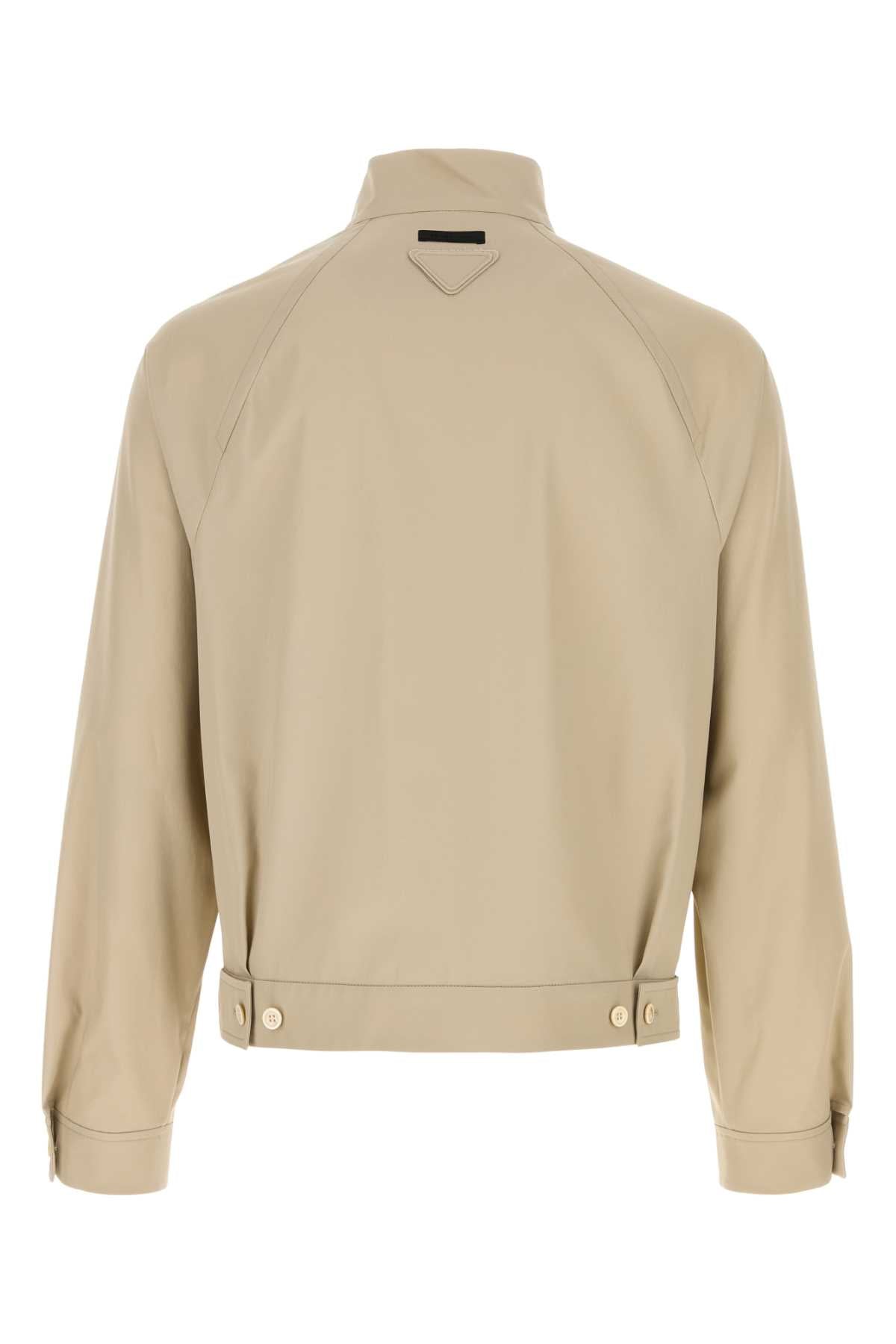 Sand Cotton Jacket Sabbia Exterior: Giubbini
