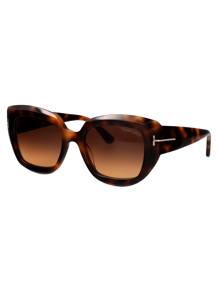 Saltzman Avana Bionda / Marrone Grad Acetate Sunglasses
