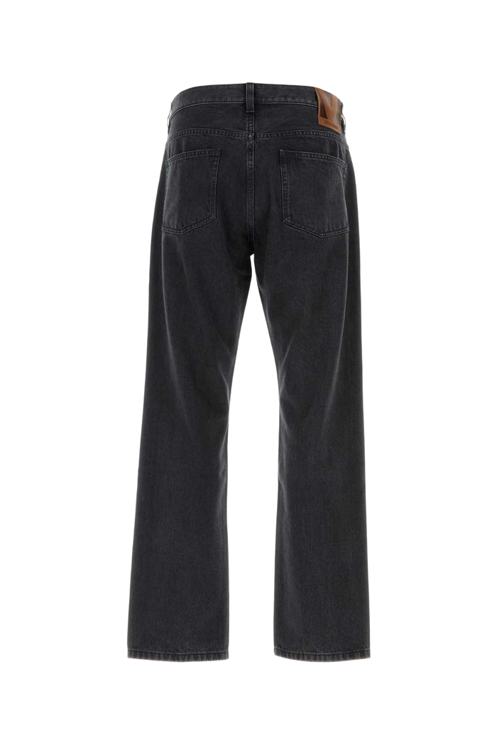 Slate Denim Jeans Nero Cotton