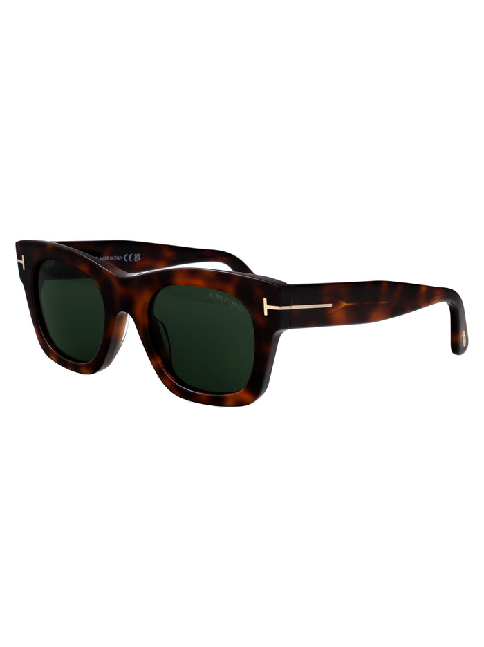 Emma-02 Avana Bionda / Verde Acetate Sunglasses