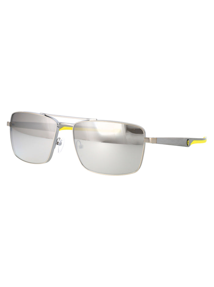 0fz5001 107-6g 107/6g Brushed Silver Metal Sunglasses