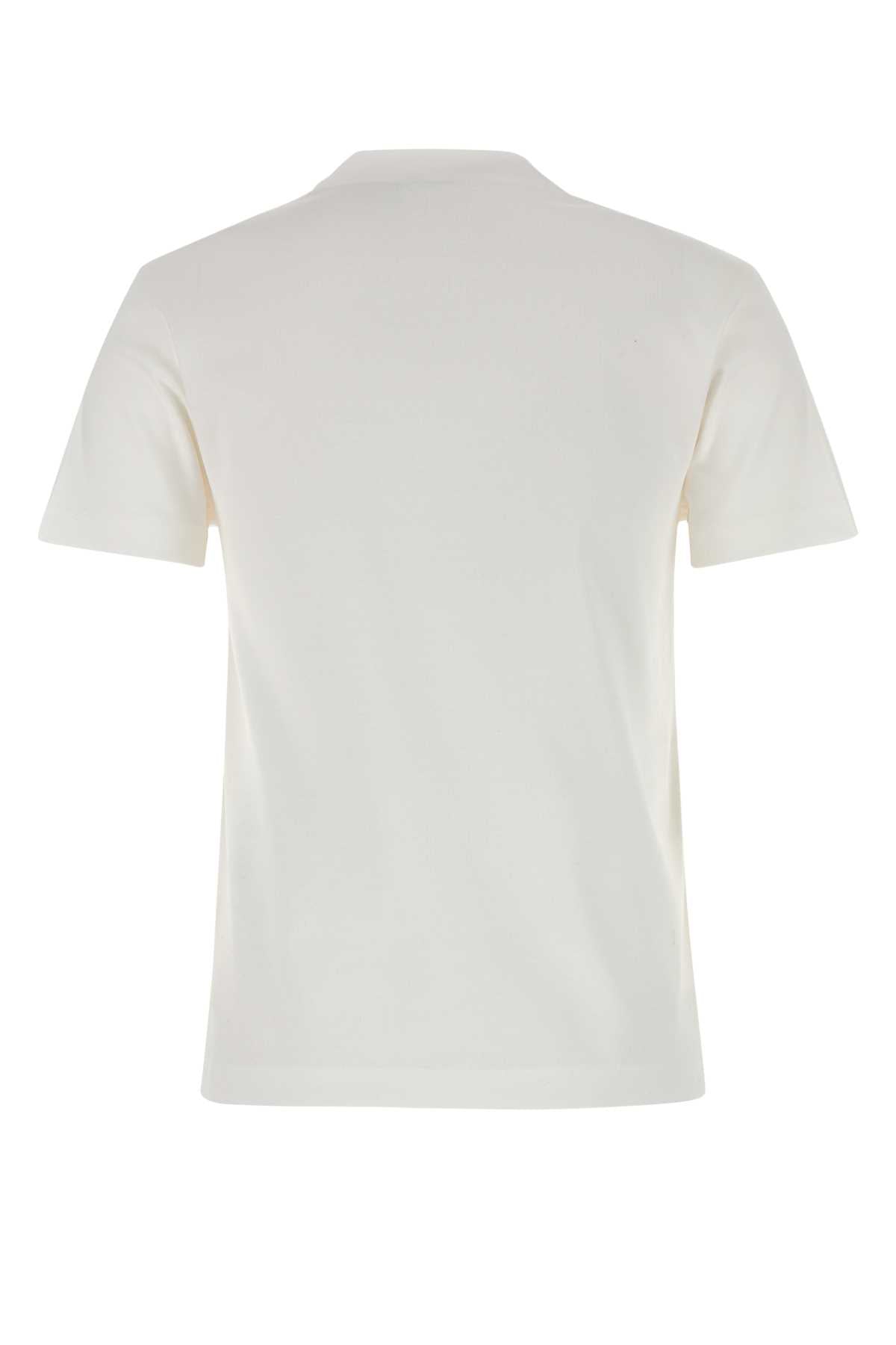 Off White Exterior: Cotton T-shirt