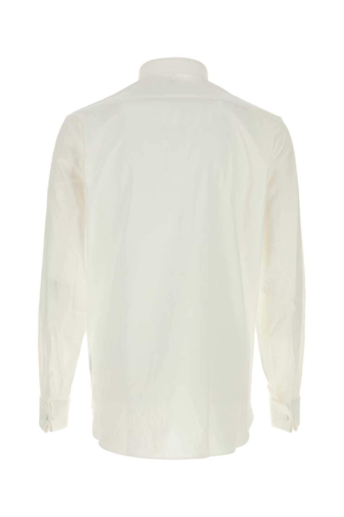 White Cotton Shirt Camicie