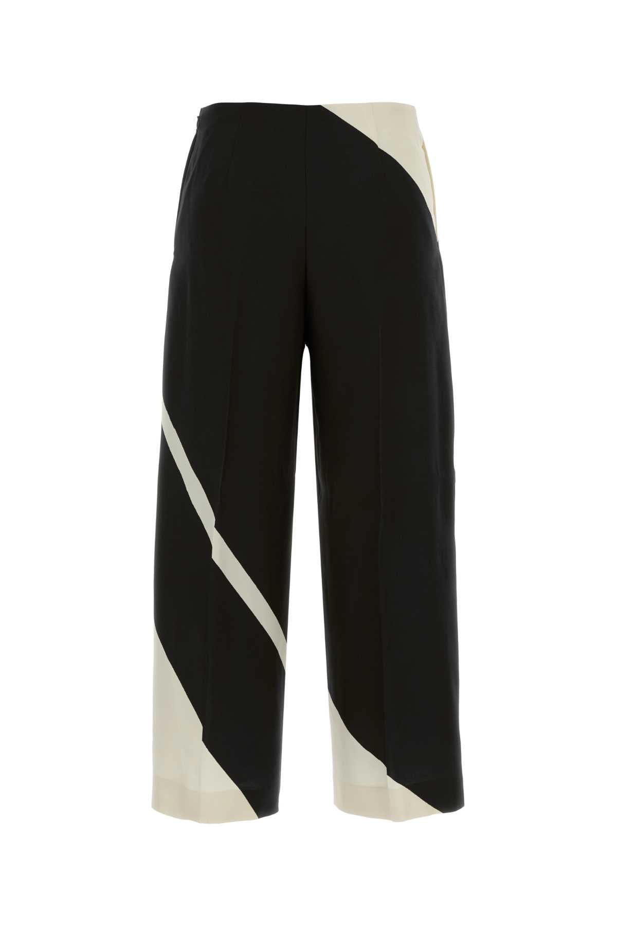 A03140151 1555 Fantasianero Exterior: Viscose Pantaloni