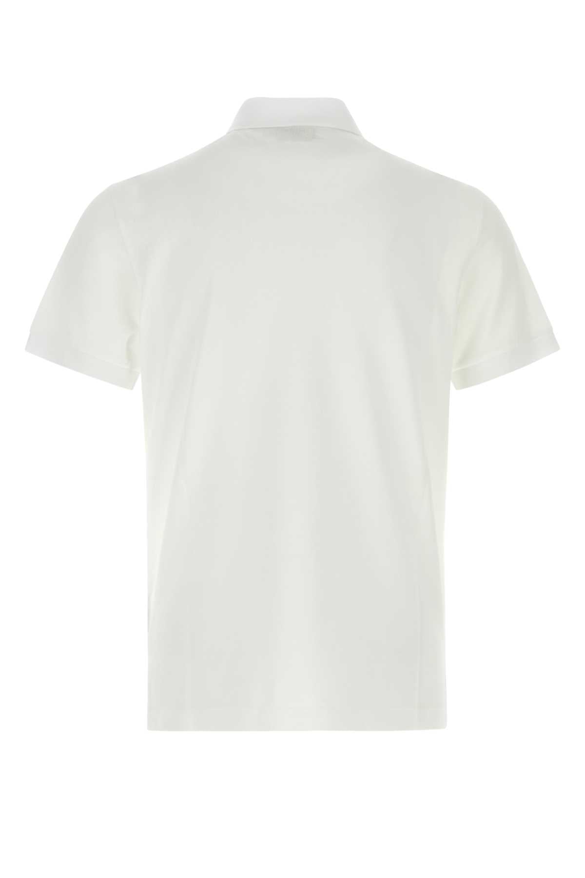 Fy0985aua5 F0qa0 Bianco Exterior: Cotton Polo