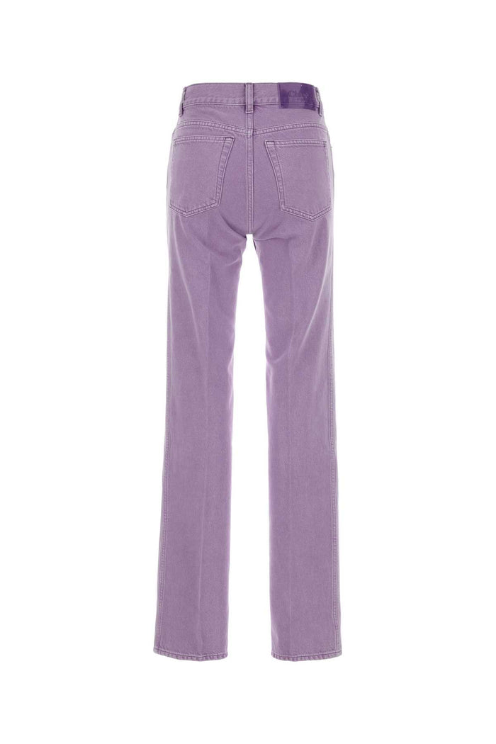 Lilac Denim Jeans Lavenderfog Exterior: Cotton