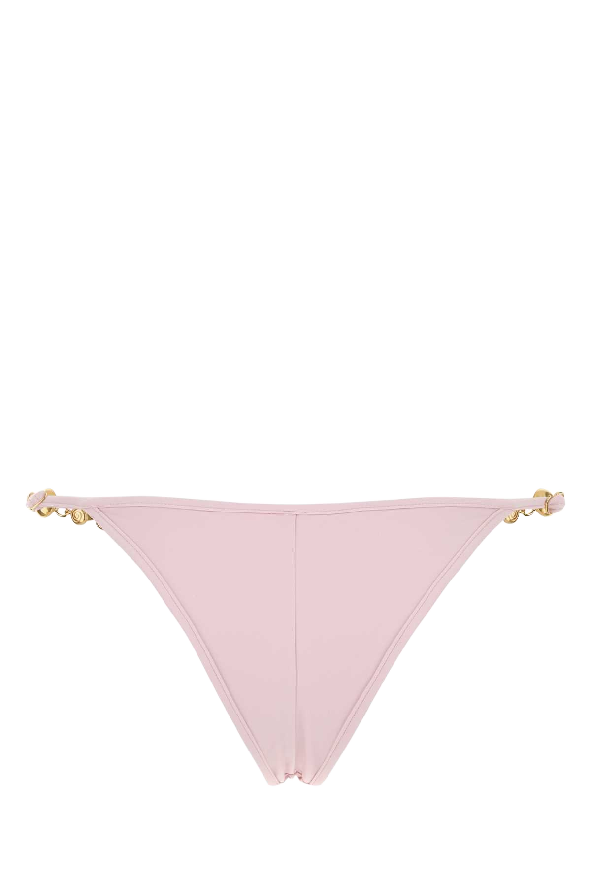 Pastel Pink Stretch Nylon Splash Bikini Bottom Pastelpinklycra Costumi Da Bagno