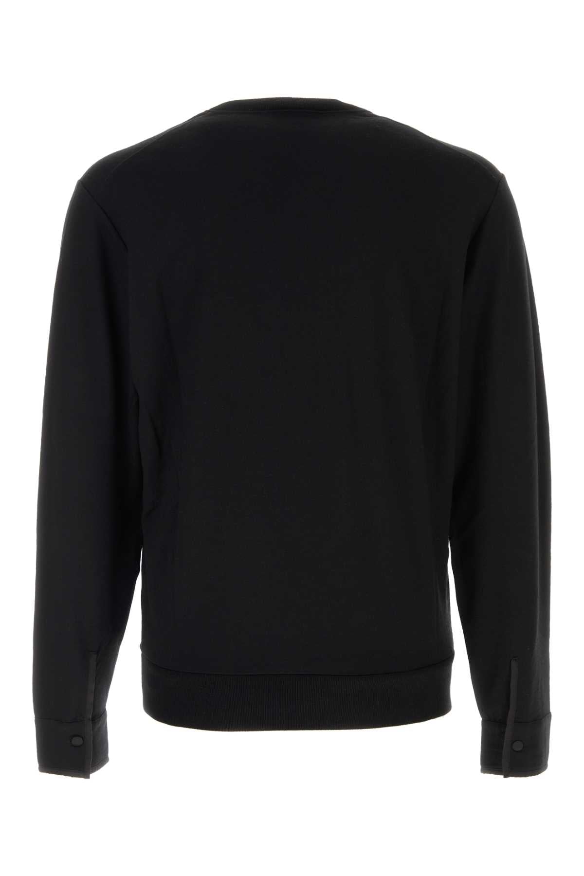 Black Exterior: Wool Silk Cashmere Maglieria