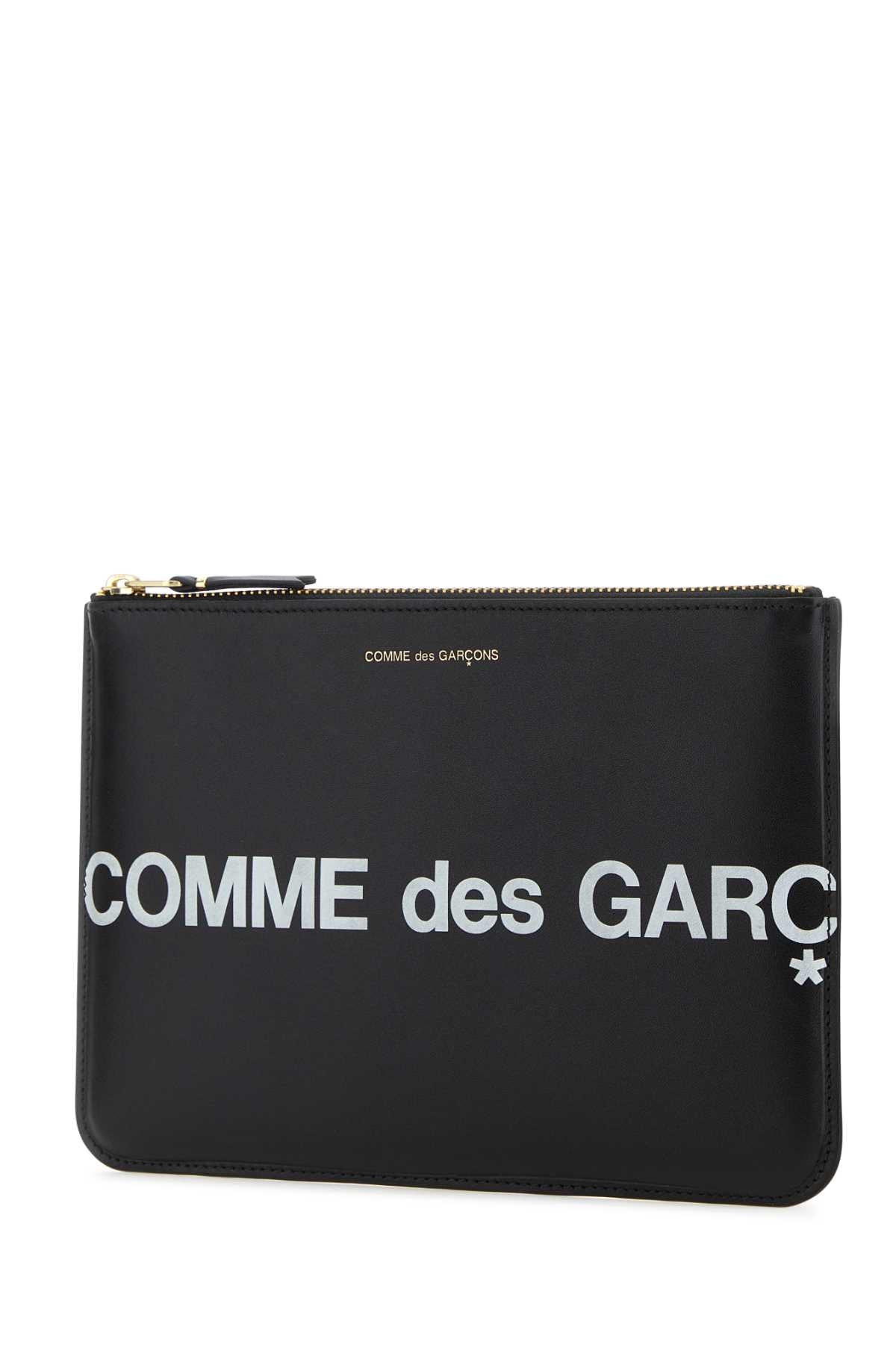Black Leather Pouch Exterior: Beauty Case