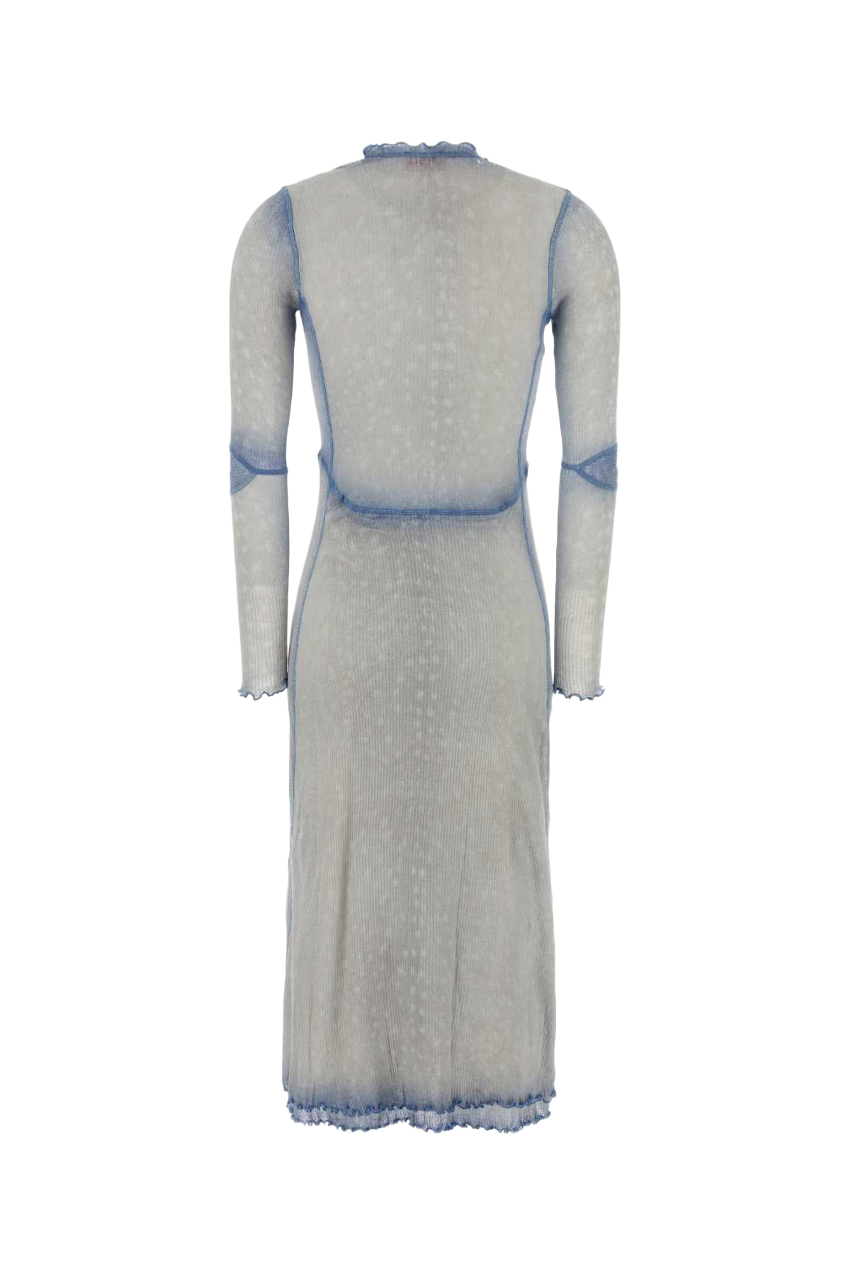 Pastel Light-Blue Cotton Dress 8mma Abiti