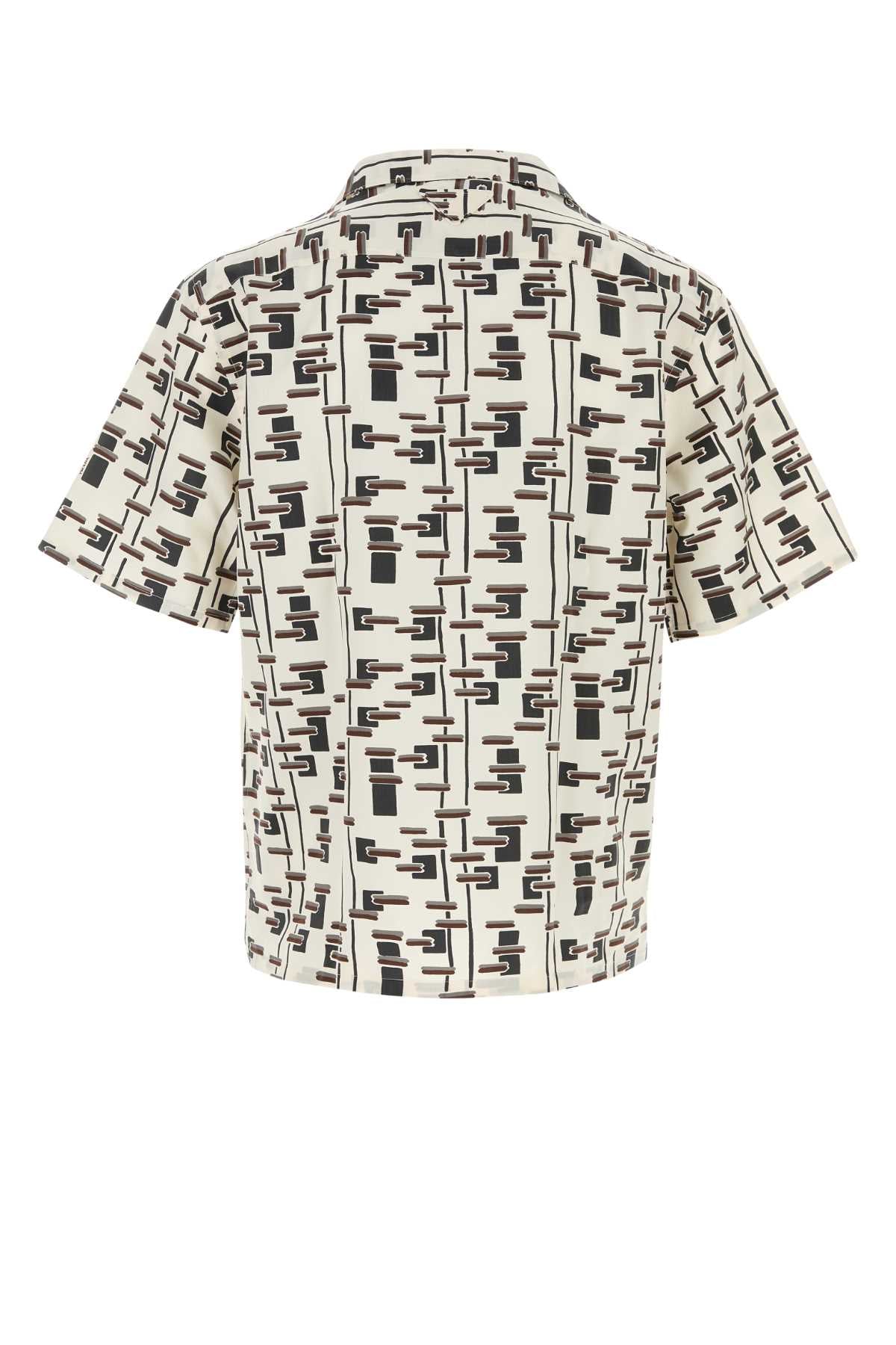 Naturale+bordeaux Exterior: Cotton Silk Camicie