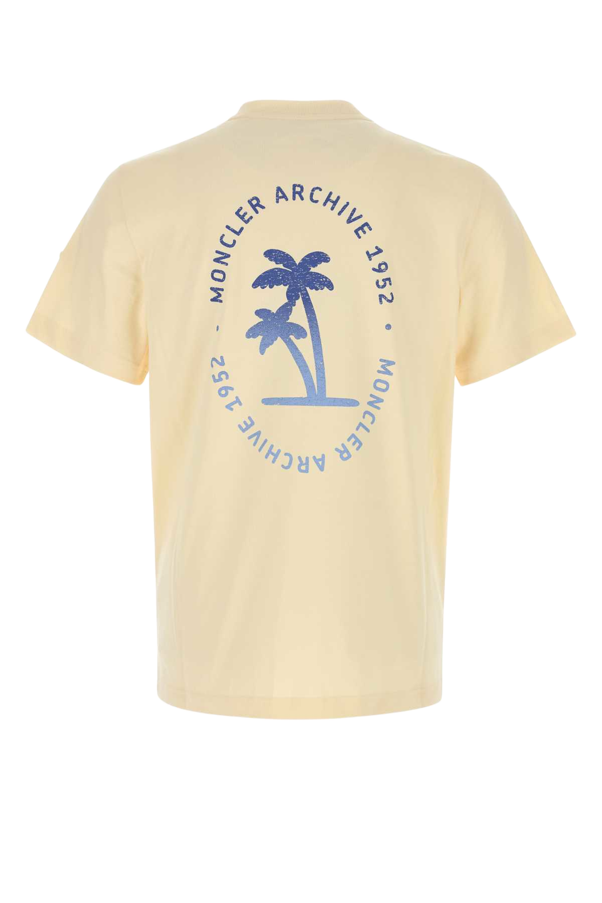Cream Cotton T-Shirt 060 Exterior