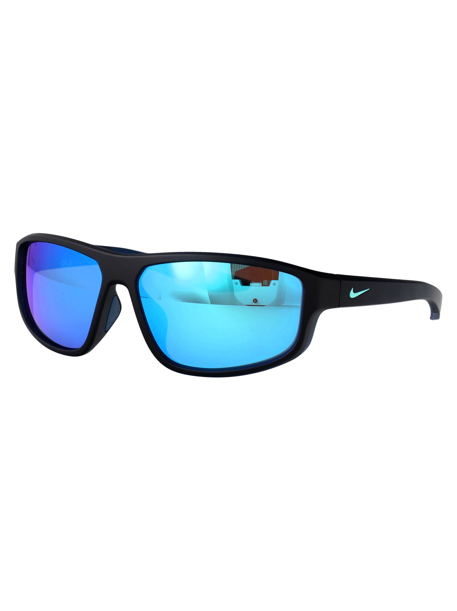 Dj0803 452 Matte Obsidian/brown-orange Acetate Sunglasses