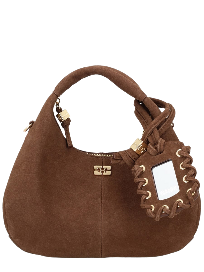 Mini Hobo Bag Brown Handbags