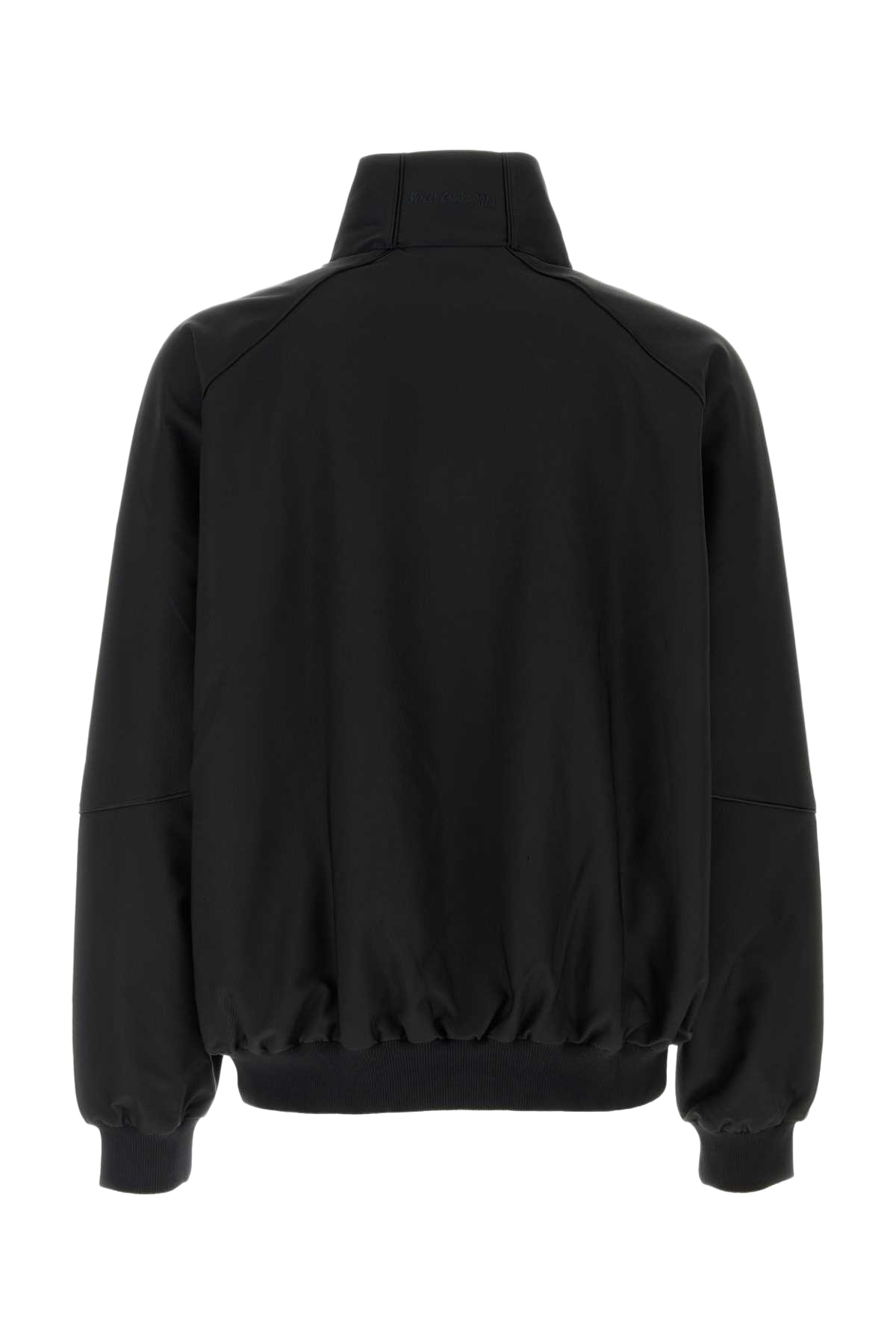 Black Twill Adidas By Willy Chavarria Oversize Sweatshirt Exterior: Polyester Elastane Felpe