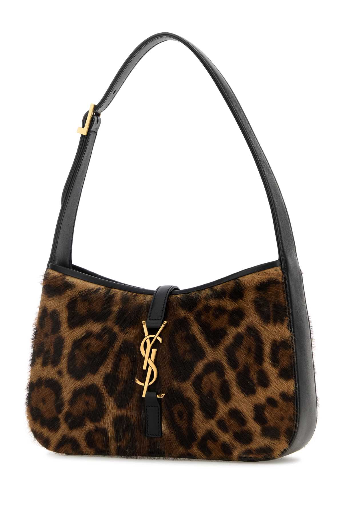 Printed Calf Hairle 5 Ã 7 Shoulder Bag Manto Naturale/nero Borse A Mano
