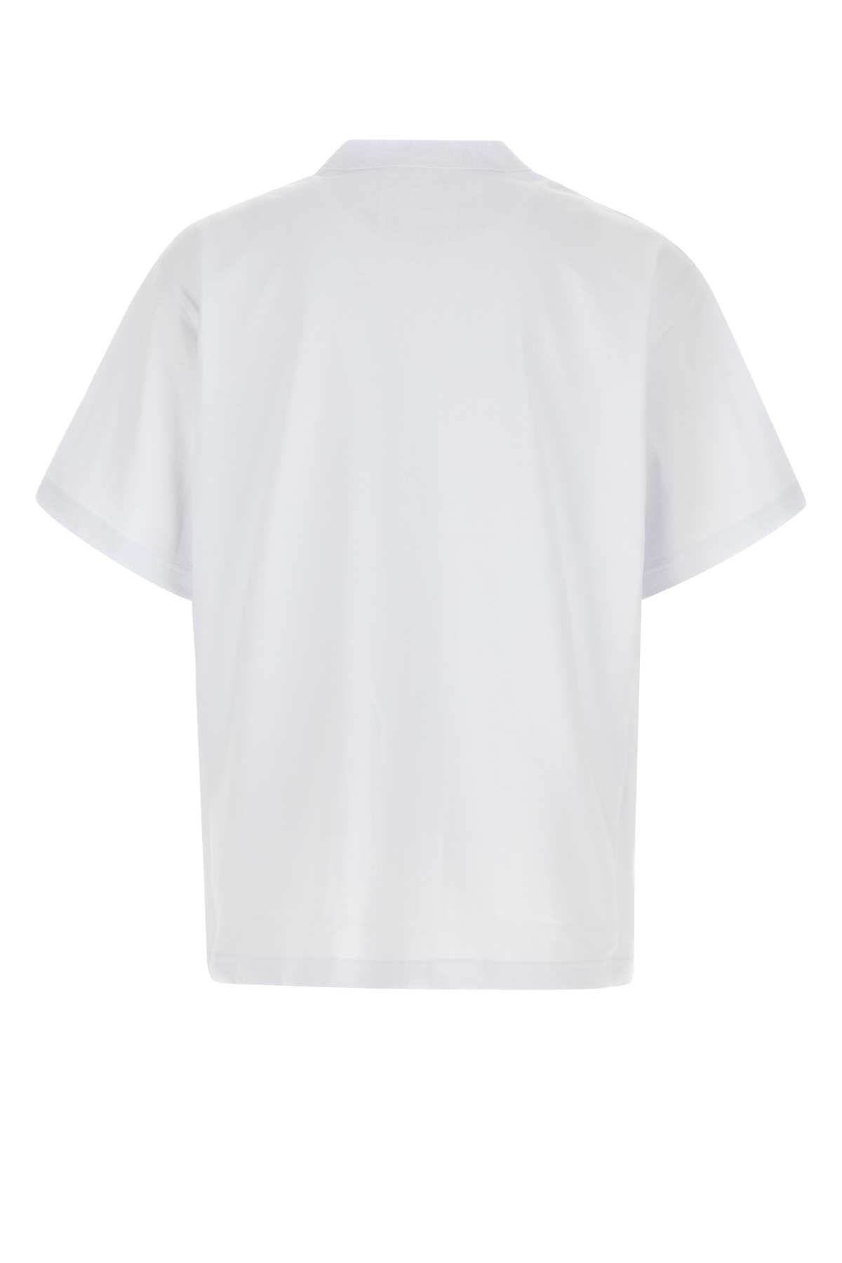 White Cotton Oversize Sacai X Carhartt Wip T-Shirt