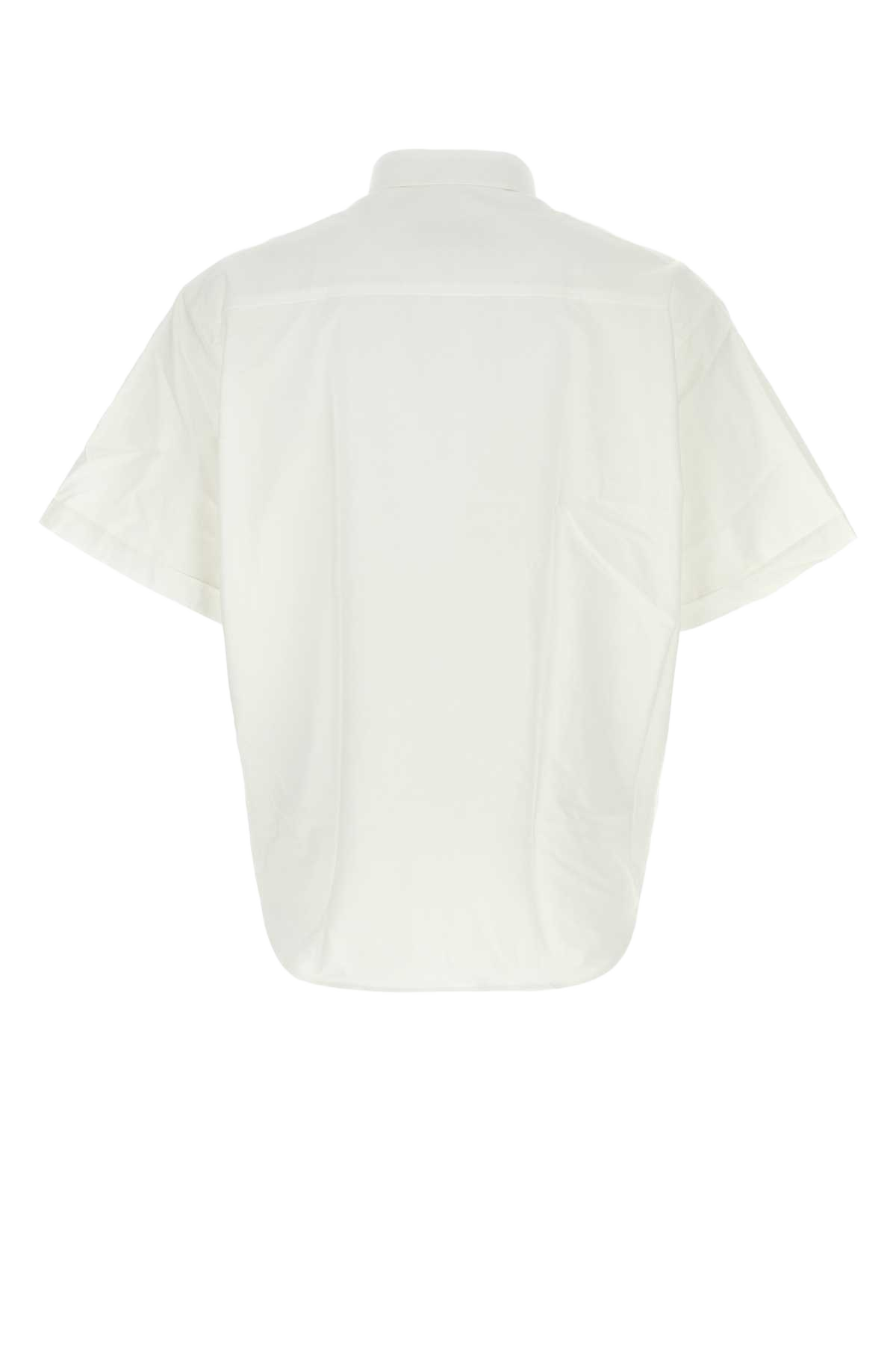 White Oxford Shirt Blancnaturel Exterior: Cotton Camicie