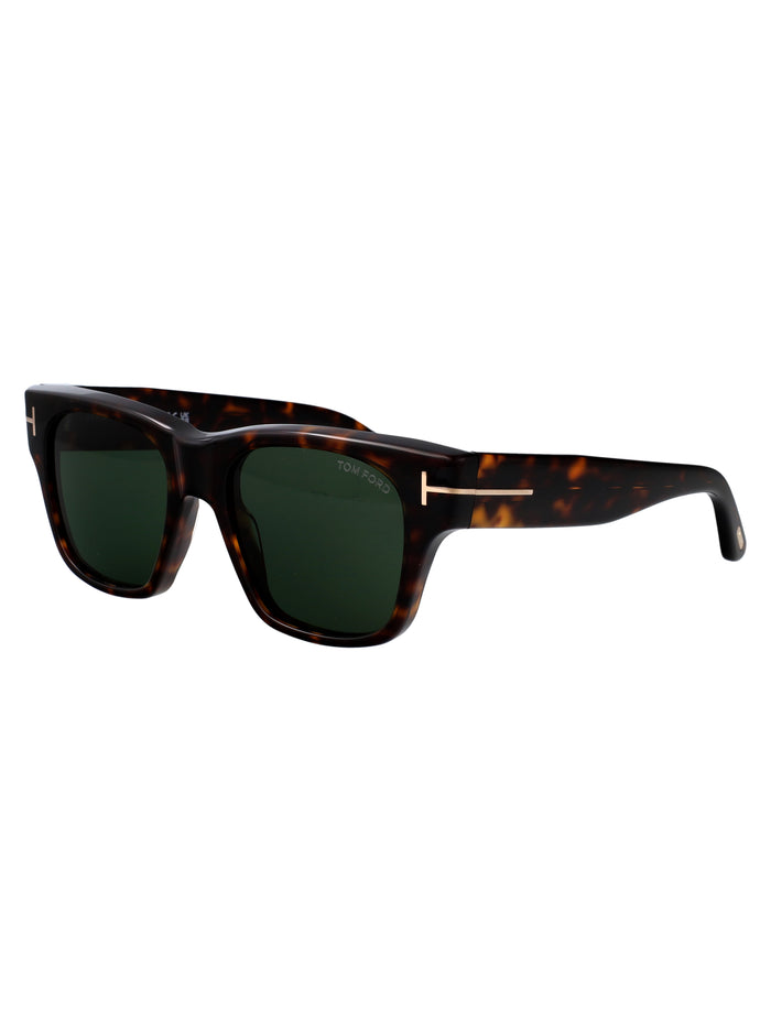 Caine-02 Avana Scura / Verde Acetate Sunglasses