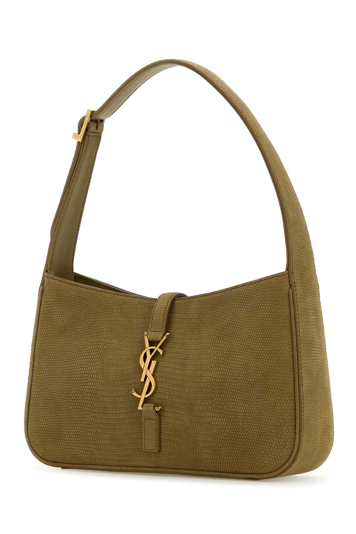 Sage Green Suede Le 5 A 7 Shoulder Bag Goldflakedkgofl Borse Mano