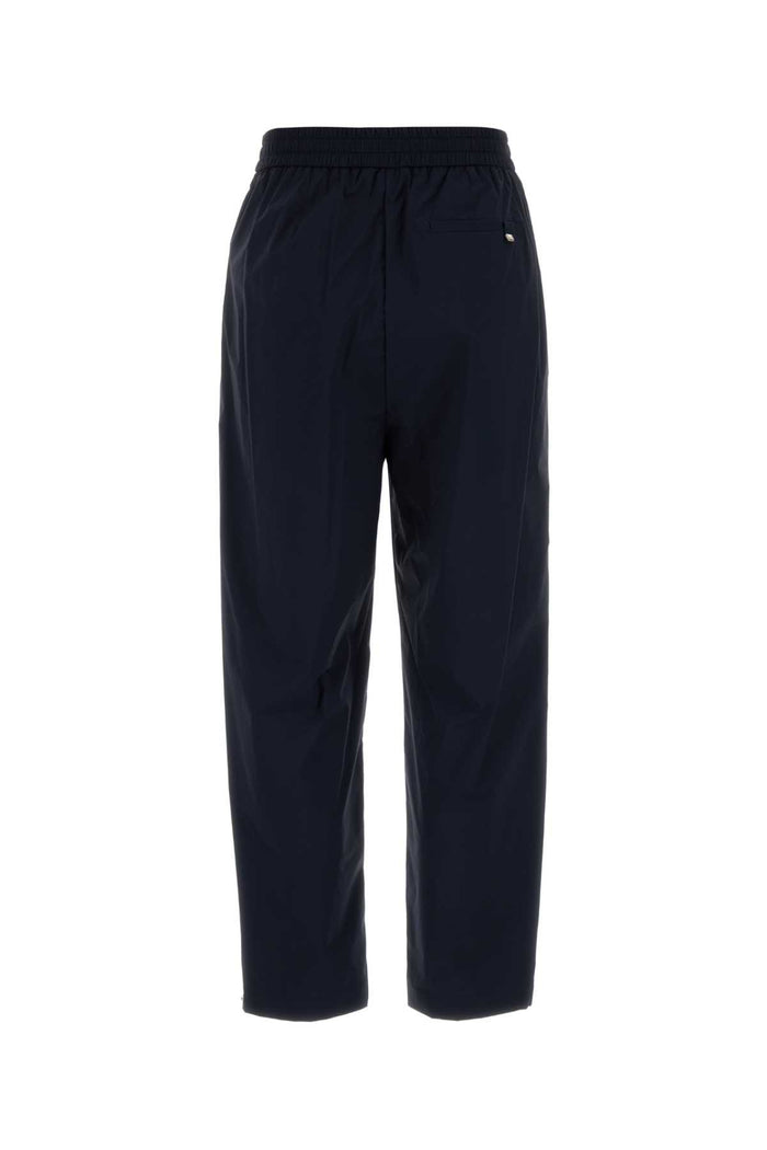 Blue Stretch Nylon Pant Blu Exterior: Elastane Pantaloni