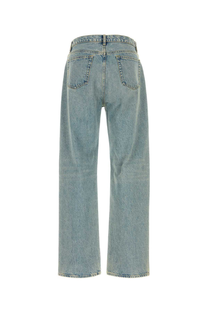 Iceblue Exterior: Cotton Pantaloni