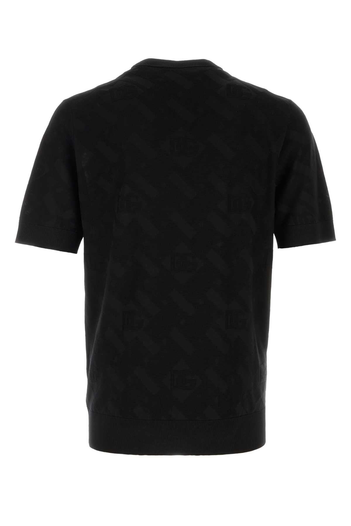 Black Silk Sweater Nero Maglieria