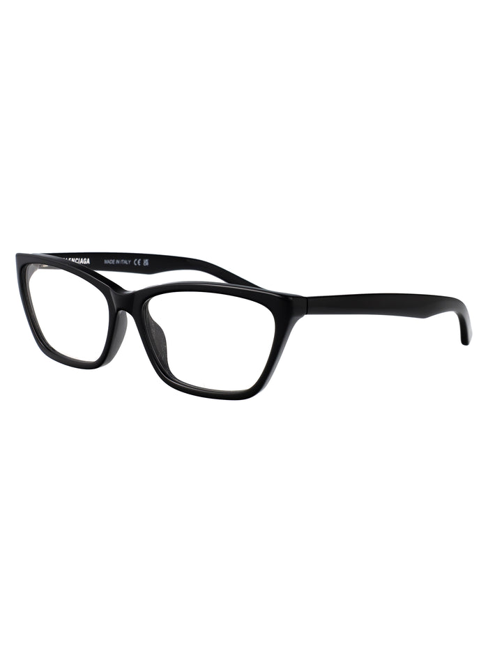 Bb0406o Black-black-transparent Acetate Optical