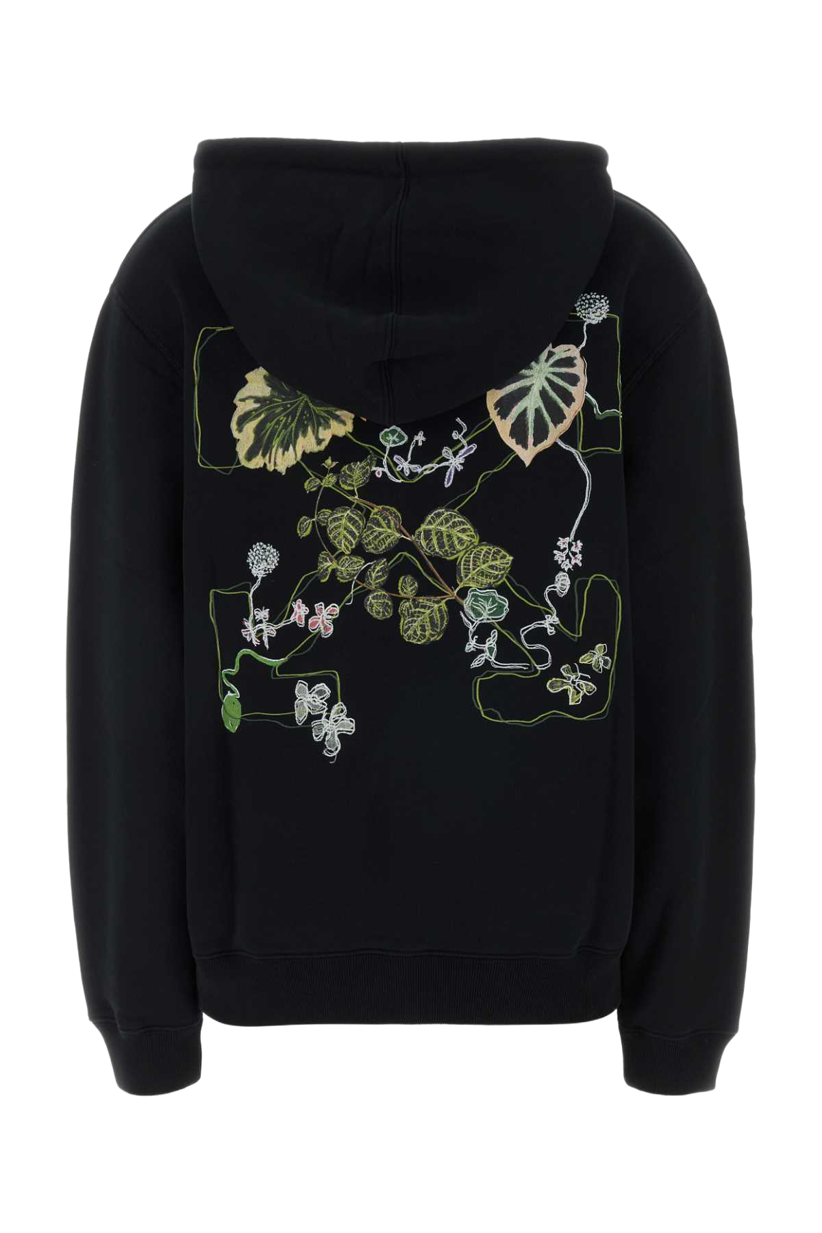 Black Cotton Sweatshirt Blackbeech Exterior: Felpe