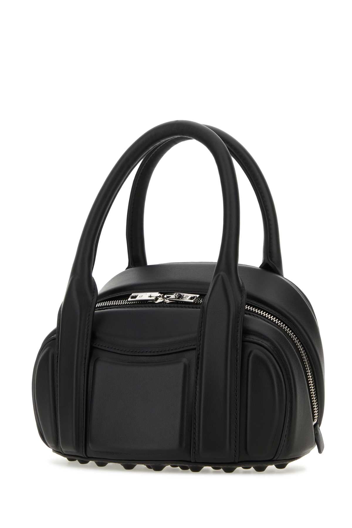 Black Nappa Leather Roc Small Handbag Borse A Mano