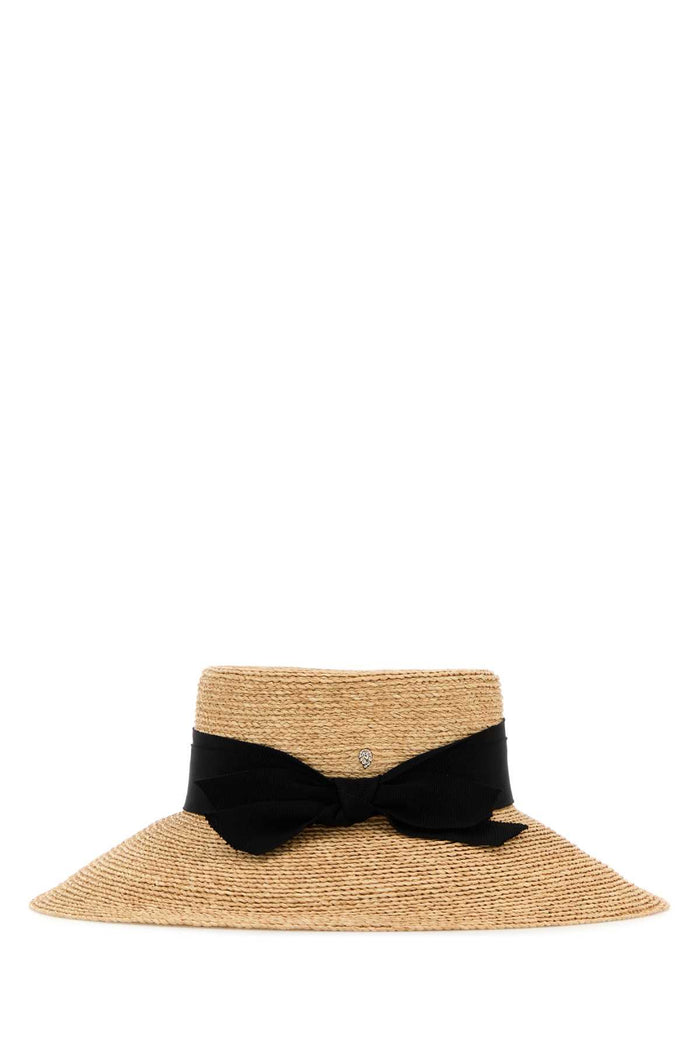 Raffia Tilly Hat Naturalblack Exterior: Cappelli E Fasce Per Capelli