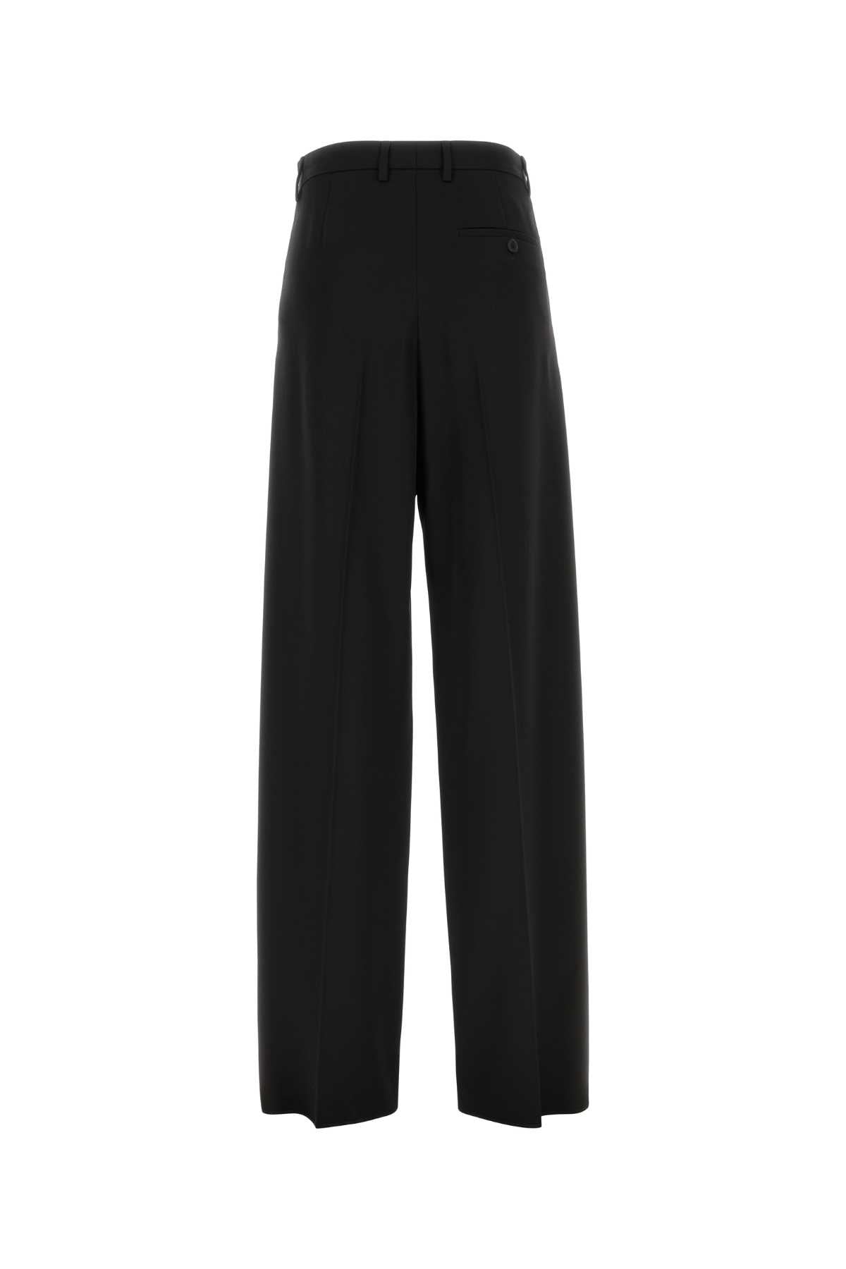 Black T Wool Fp Cotton Pantaloni