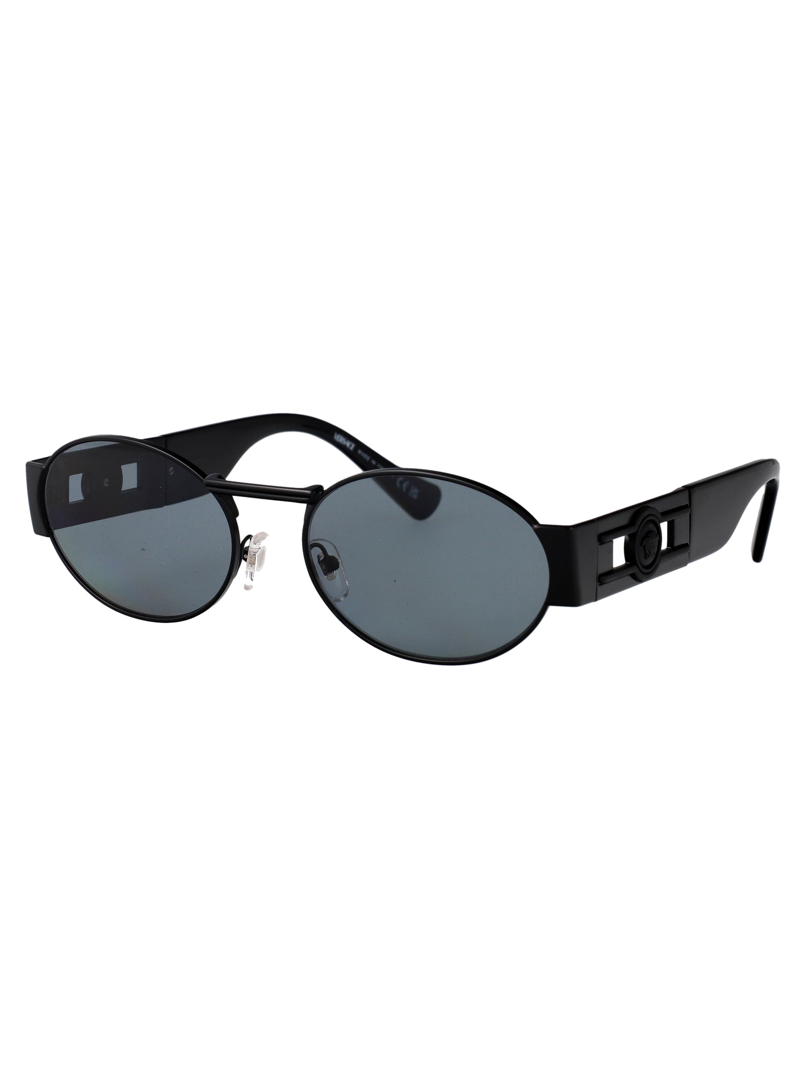 0ve2264 1261-1 1261/1 Matte Black Steel Sunglasses