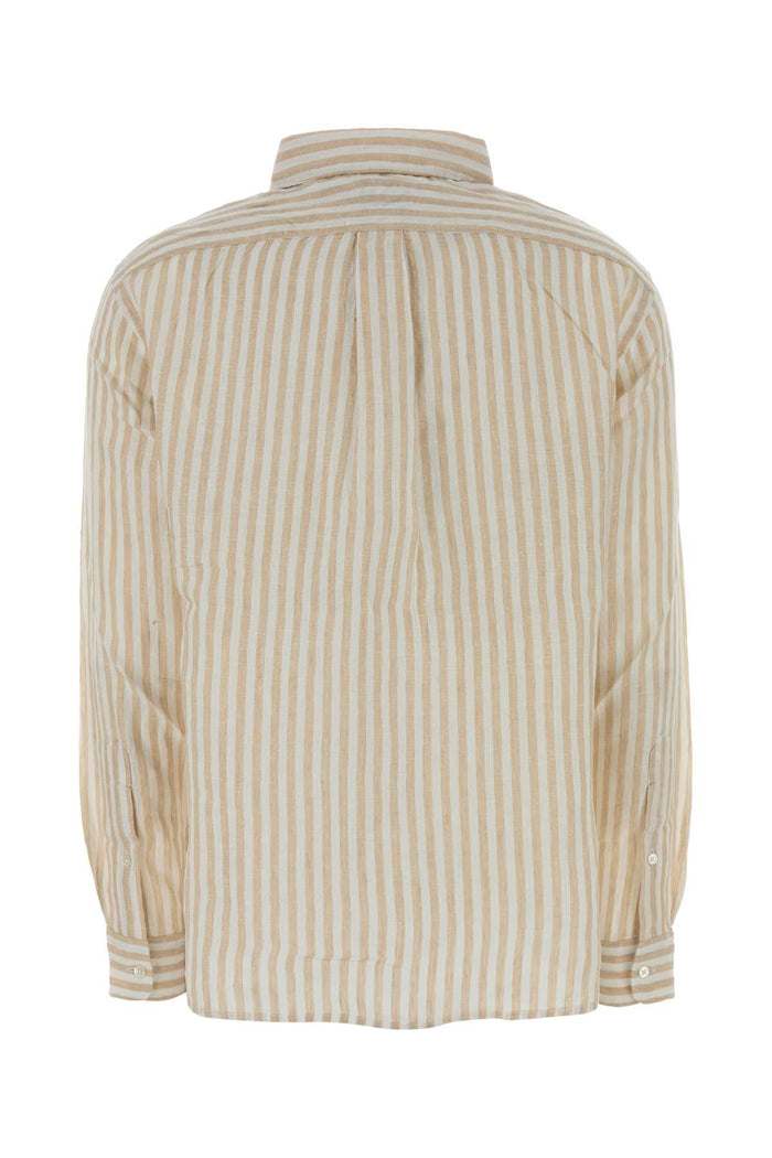 Embroidered Linen Shirt 504 Exterior: Camicie