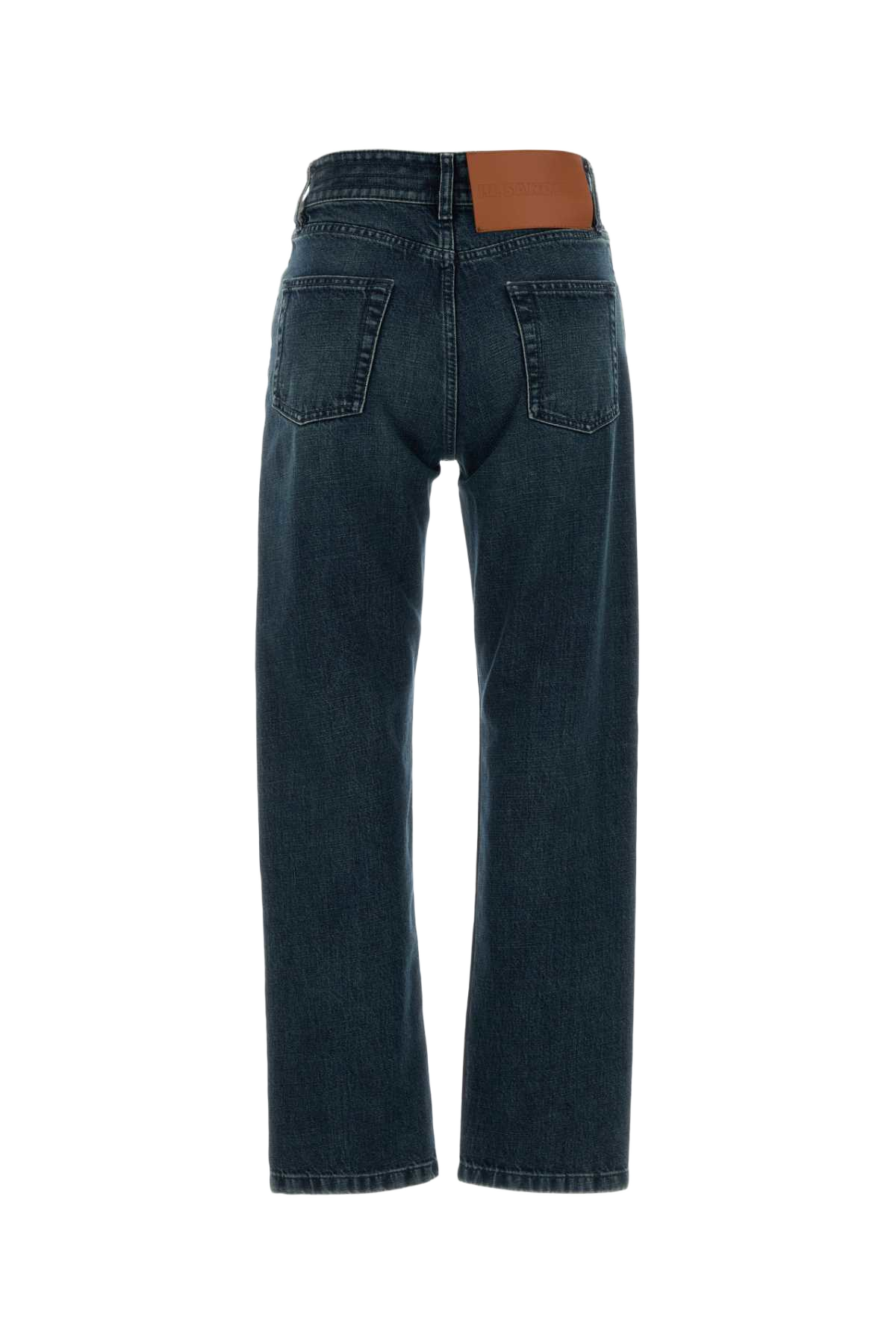 Denim Jeans Petrolblue Exterior: Cotton