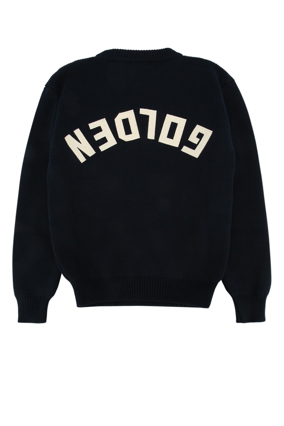 Golden Unisex Knit Regula Navy Decorativ Fabric 1: Polyester Maglieria