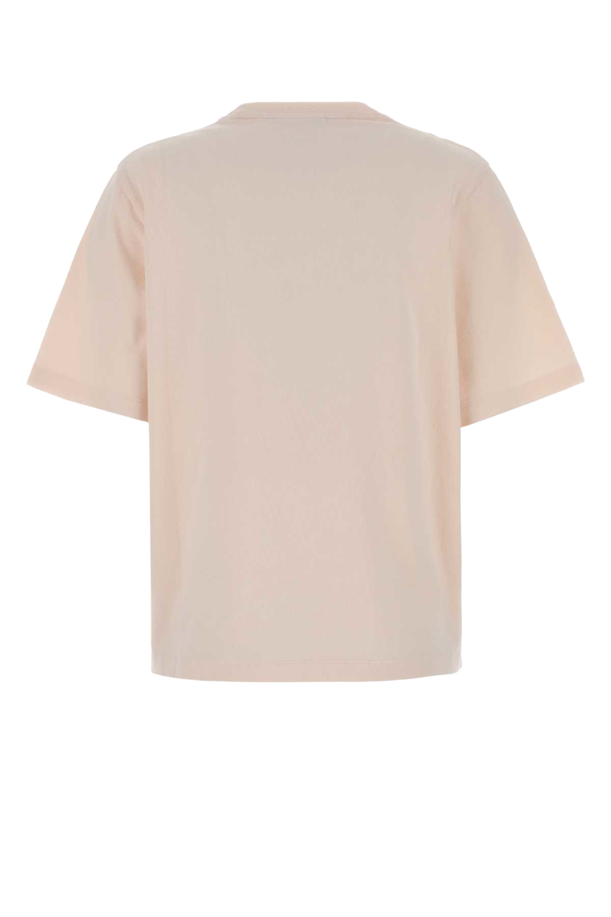 Pastel Pink Cotton T-Shirt Mauve Organic