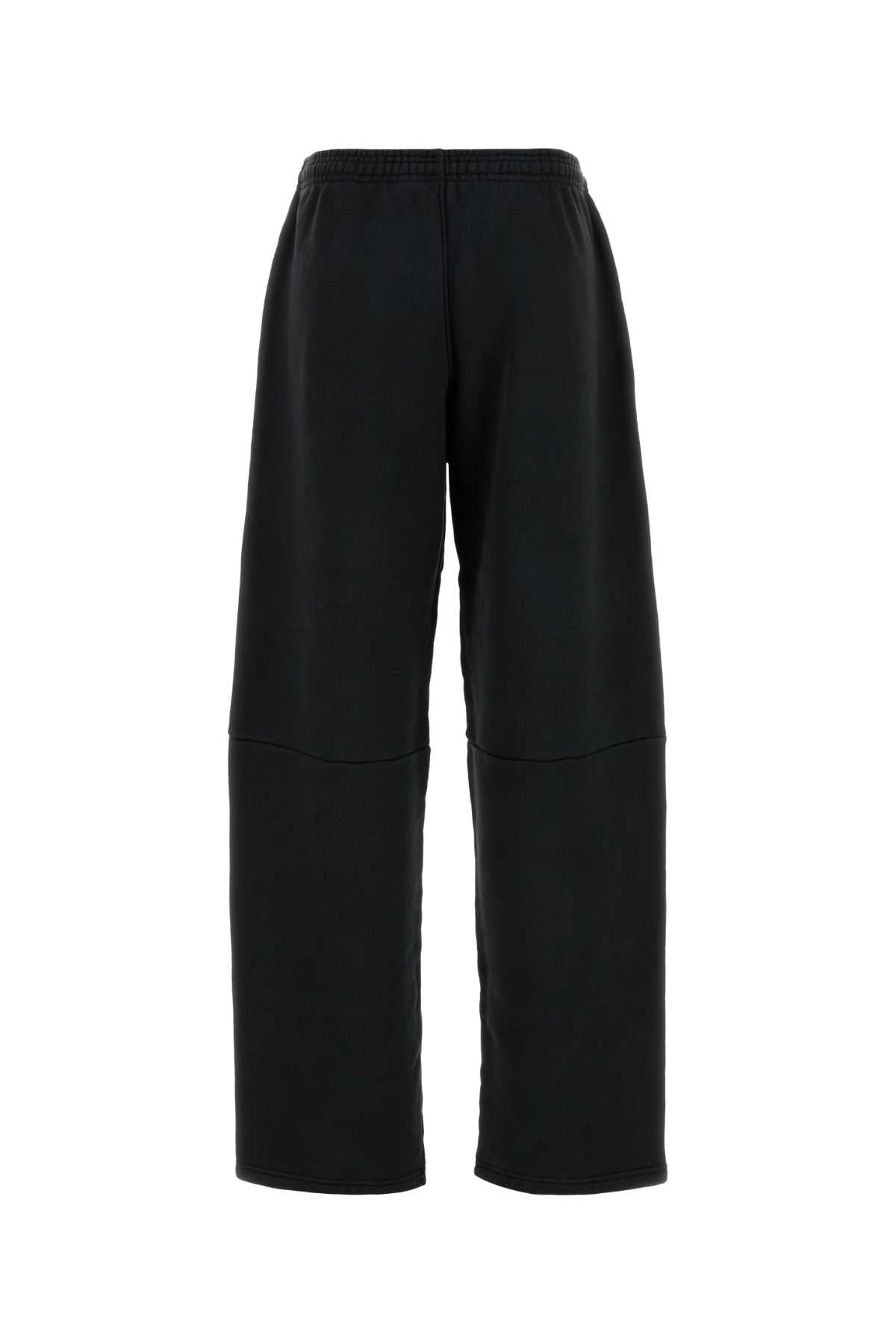 Slate Cotton Joggers Black Body/exterieur 100.: Pantaloni