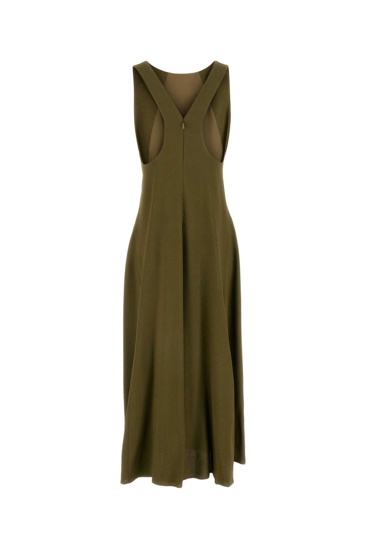 Olive Green Sablã© Dress Olivebranch Abiti