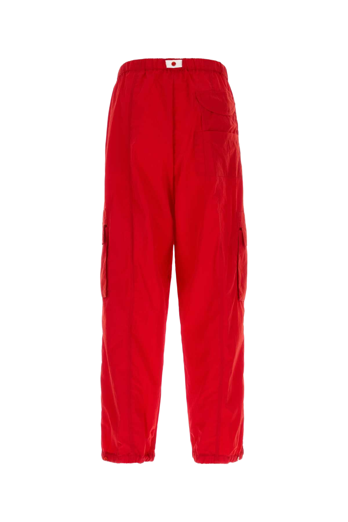 Red Nylon Joggers Ortensia Exterior: Pantaloni