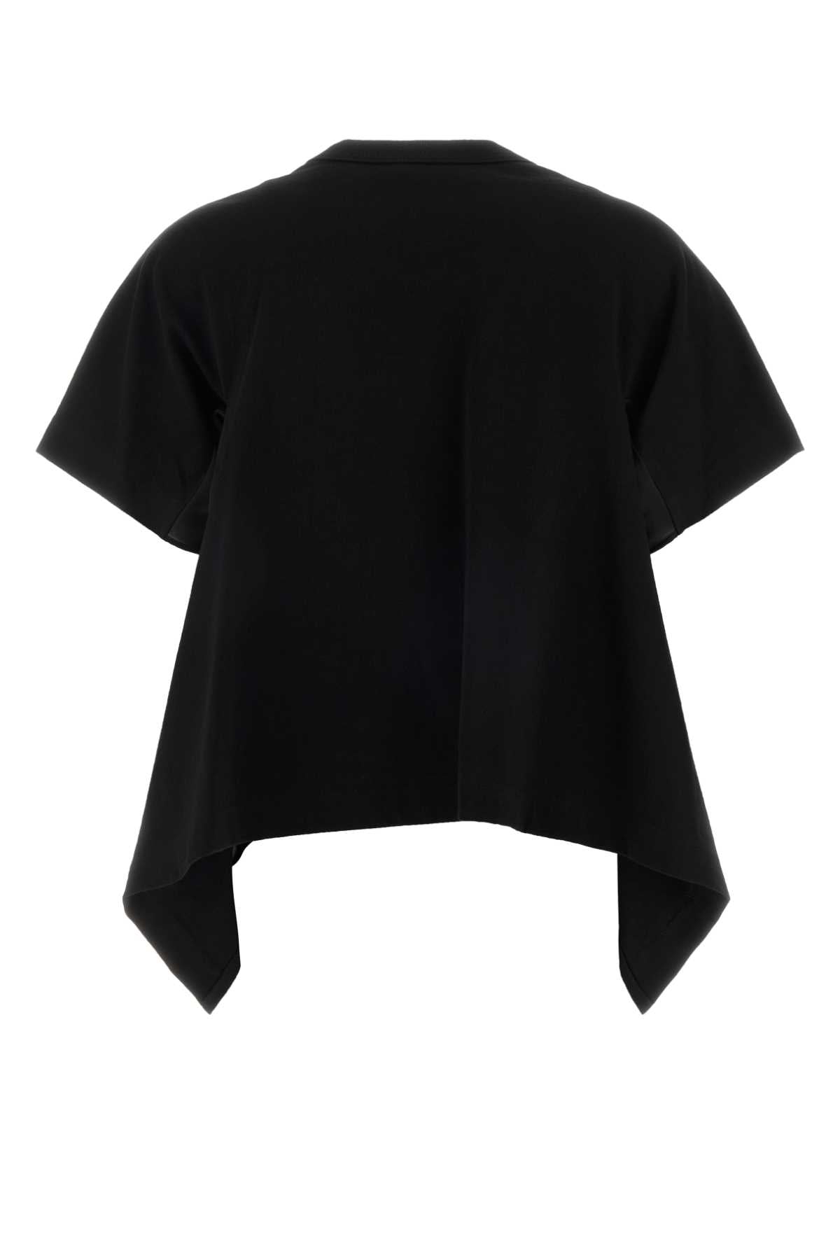 Black Cotton T-shirt
