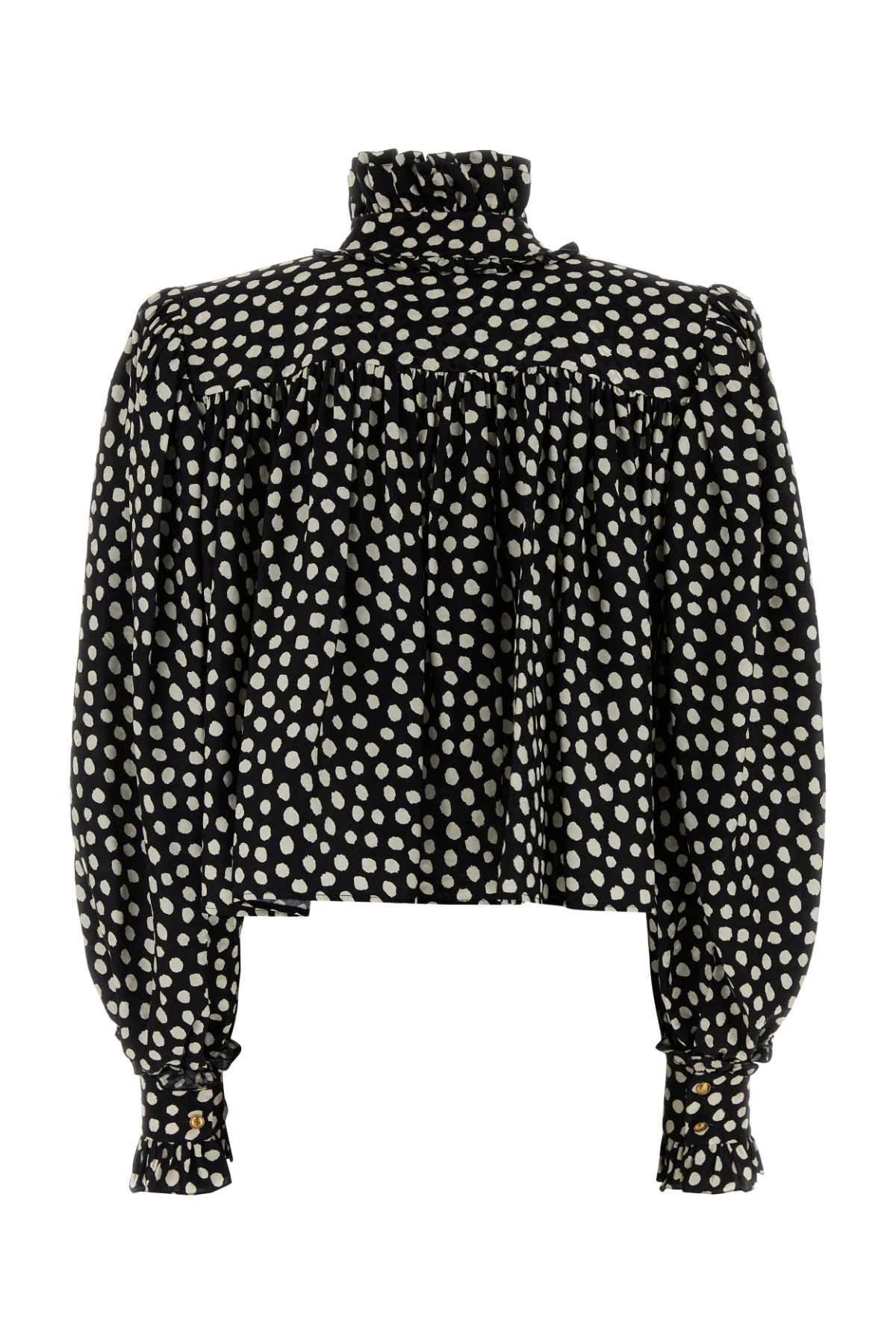 Blackbeige1 Outer Shell: Silk Maglie