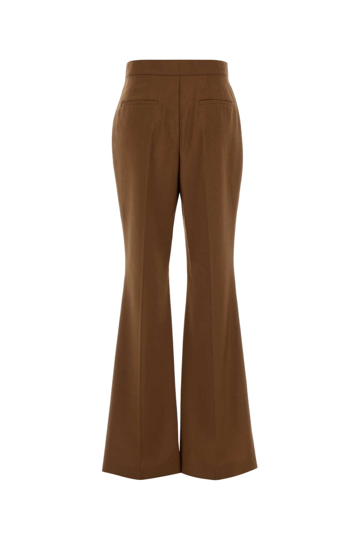Fr6648aq3h F1t6l Tobacco-25 Exterior: Lana Mohair Pantaloni