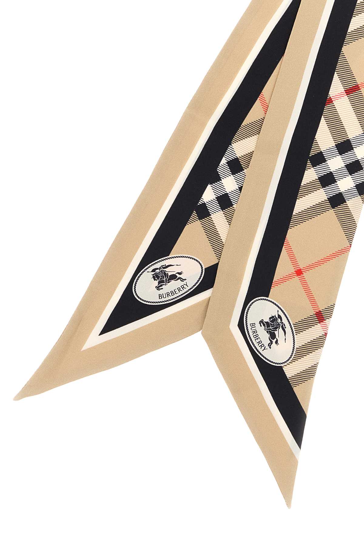 Sand Mulberry Silk Sciarpe E Foulard