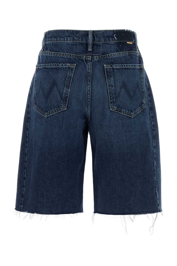 Denim The Half-Pipe Bermuda Shorts Blu Exterior: Cotton