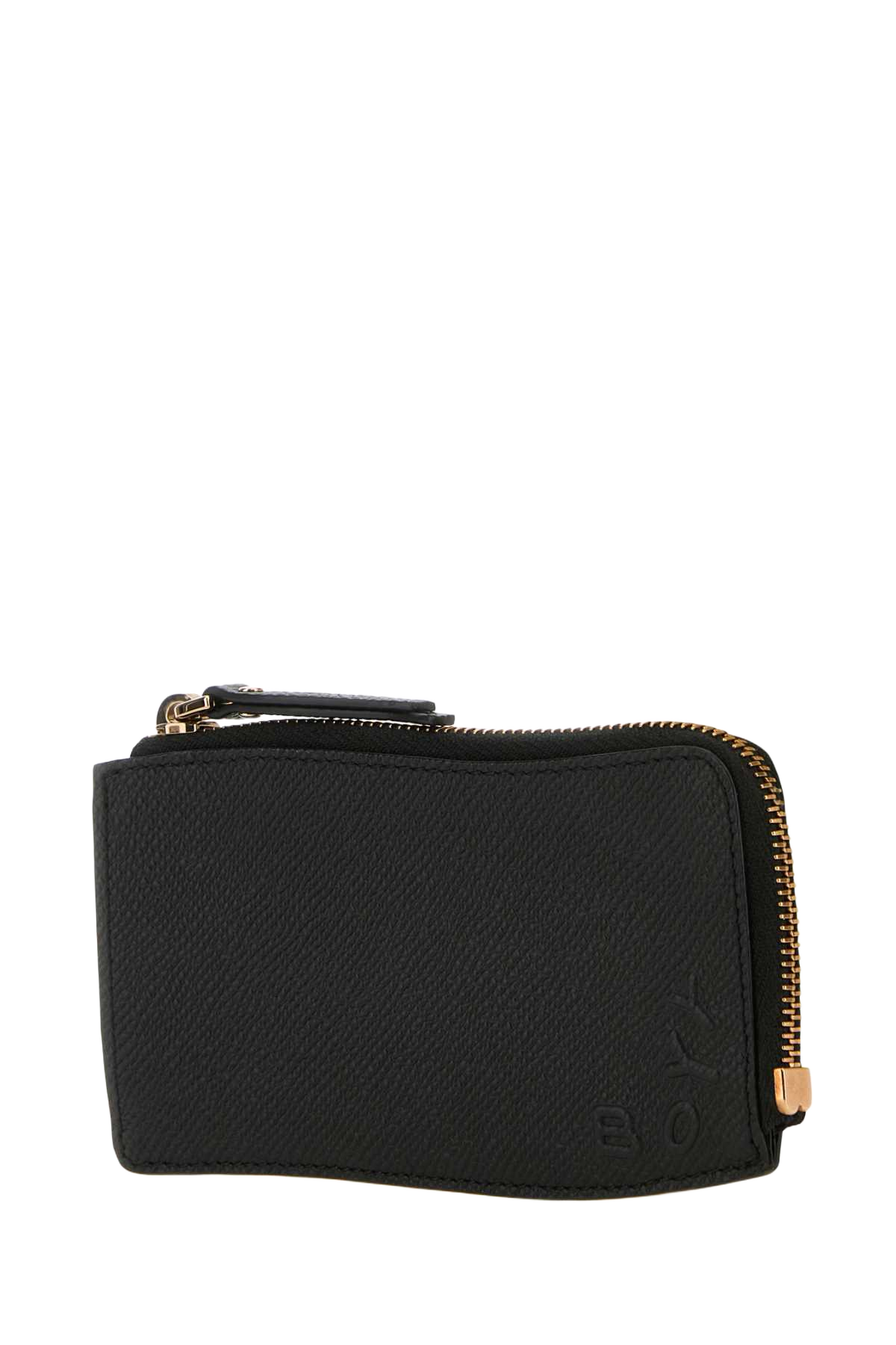Black Leather Epsom Cardholder Portafogli