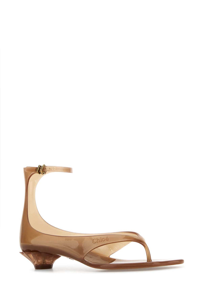 Biscuit Tpu Chloã© Jelly Thong Sandals Sunnybrown Sandali