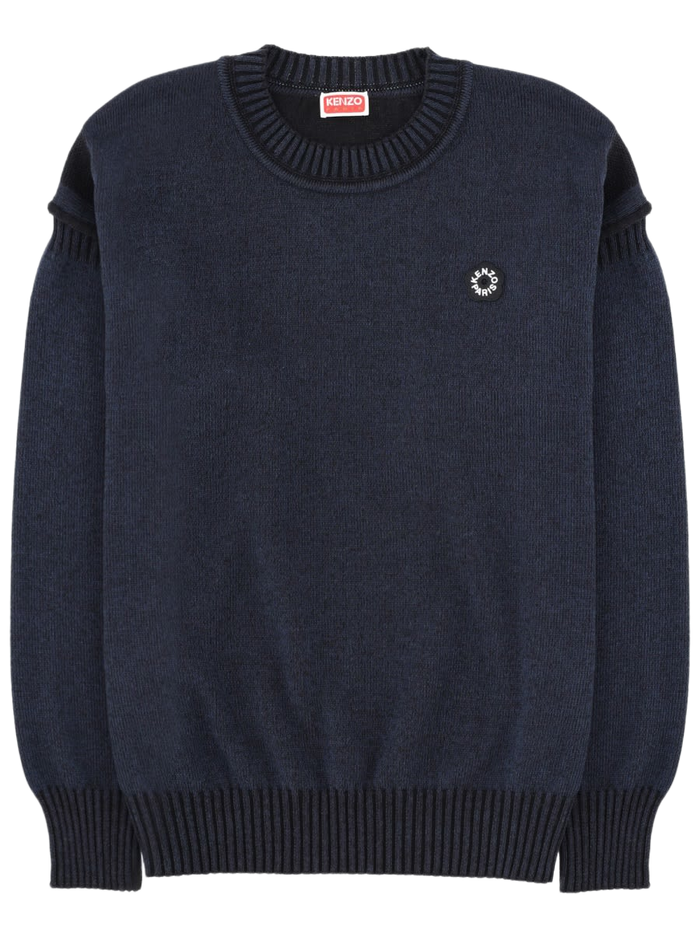Boke Flower 2.0 Jersey Black Cotton Wool Sweater