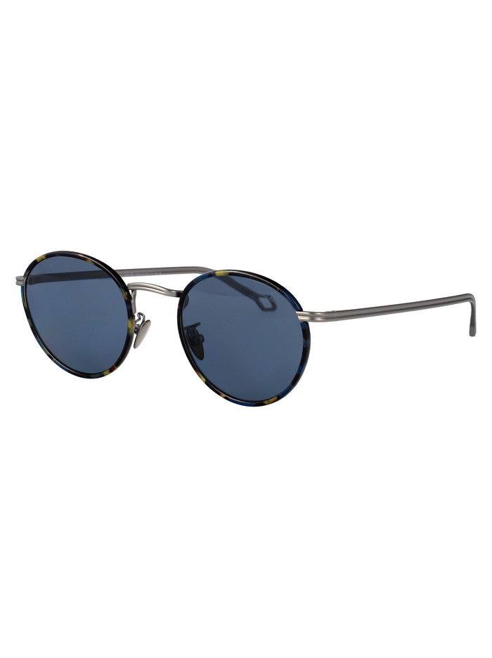 0ar6163j Matte Gunmetal Metal Sunglasses