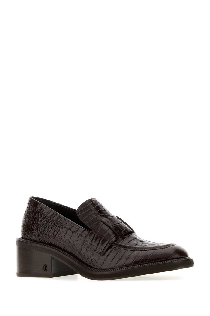 Chocolate Leather Tylor 60 Pumps Scarpe Con Tacco